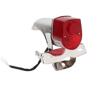 Tail Light, Motorcycle Taillight with License Plate 84701 098 000 Replacement For DAX ST50 ST70 CT50 CT70 Trail