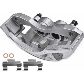 A-Premium Disc Brake Caliper Assembly with Bracket Compatible with Select Chevy and GMC Models - C4500 Kodiak/C5500 Kodiak 2003 2004 2005 2006 2007 2008 2009 - Rear Driver or Passenger Side