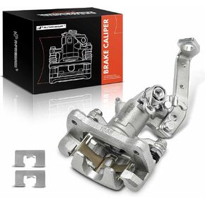 A-Premium Disc Brake Caliper Assembly with Bracket Compatible with Honda Big Red 700 2009 2010 2011 2012 2013 - Rear Left Driver Side
