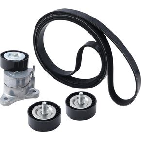 90K-39053 Complete Serpentine Belt Drive Component Kit - Fits Chrysler Sebring, Dodge Caliber, Jeep Compass, Patriot OEM Replacement