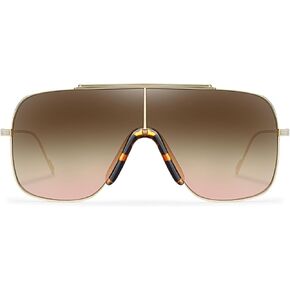 BOTPOV Retro Oversized Square Sunglasses for Women Men Vintage Large Metal Shades Classic Sunnies BP3382