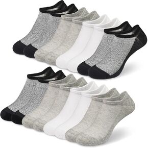 GRPSKCOS No Show Socks Men, 8 Pairs Low Cut Ankle Socks, Men Short Socks Casual Cotton Socks