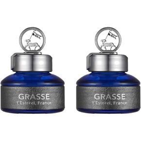 Bullsone Grasse L'esterel، معطرات هواء طبيعية للسيارات، عطر سيارات فاخر - رائحة نابولي الزرقاء (عبوتان)