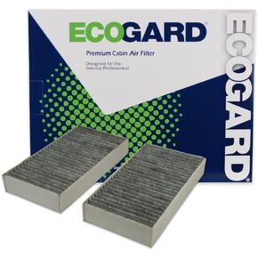 ECOGARD XC16081C Premium Cabin Air Filter with Activated Carbon Odor Eliminator Fits Mercedes-Benz ML350 2006-2012, R350 2006-2012, GL550 2008-2012, ML350 DIESEL 2010-2012, ML320 DIESEL 2007-2009