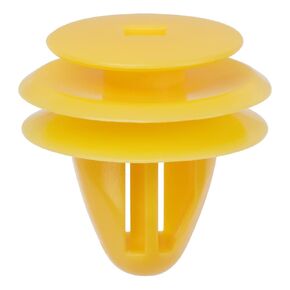 OAUTOO 25PCS Yellow Nylon Door Trim Panel Retainer Clip Compatible with Hyundai 82315-38000, GM 94530565