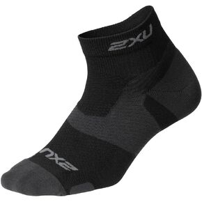 2XU unisex-adult Vectr 1/4 Crew Sock