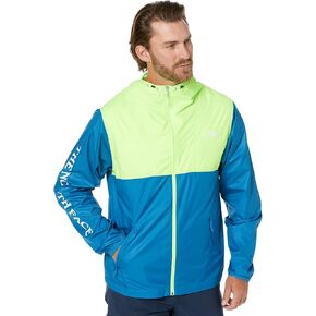 THE NORTH FACE Sleeve Graphic Cyclone Hoodie Safety Green/Banff Blue XL