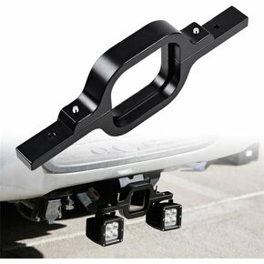 Towing Hitch Mount Bracket for LED Work Light Backup Reverse Light Universal Mounting Brackets Touring car FJ 4x4 Mount for Offroad SUV Truck Towing Hitch Mount Bracket