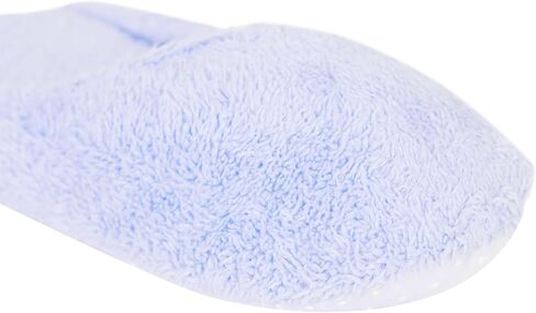 THIRSTY TOWELS Cloud 9 Turkish Spa Slippers, Cozy Plush Lounging Mules, Non-Slip, Washable 2-Pack, Holiday Gift, Stocking Stuffer in Saudi Arabia