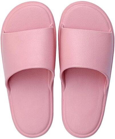 Slippers for Women, Pillow House Slippers Shower Shoes Indoor Slides Bathroom Sandals, Ultimate Comfort, Lightweight, Non-Slip, Easy to Clean in Saudi Arabia