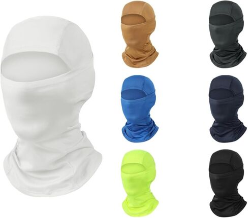 قناع وجه بالاكلافا للرجال من LLmoway للصيف والتبريد والحماية من أشعة الشمس لركوب الدراجات النارية وبطانة لغطاء رأس الصيد والجري in Kuwait