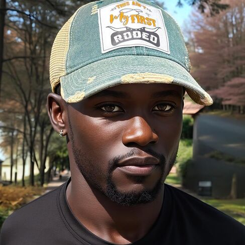 Popfizzy Funny Vintage Trucker Hats for Women and Men, Adult Humor Caps, Unisex Distressed Baseball Caps, Adjustable Snapback in Kuwait