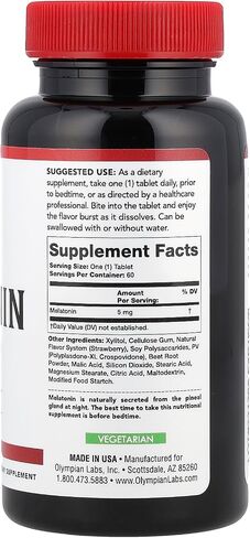 Olympian Labs Liquid Melatonin, 2 Ounce in Saudi Arabia