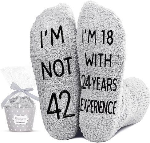 48th Birthday Gifts Ideas for Men - Socks for 48 Year Old Middle Aged Man, 48th Birthday Gifts for Him, 48 Year Old Gifts for Male in Saudi Arabia