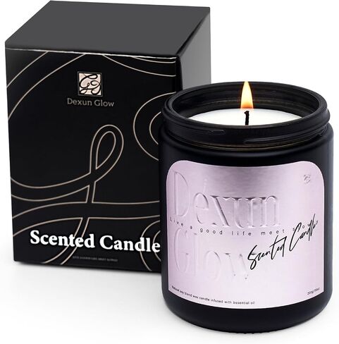 Aromatherapy Candle, Lavender and Rosemary Scented Candles for Home, 7OZ 100% Natural Soy Wax Candles for Women, Perfect Candles Gift for Christmas Birthday Thanksgiving Day in Saudi Arabia
