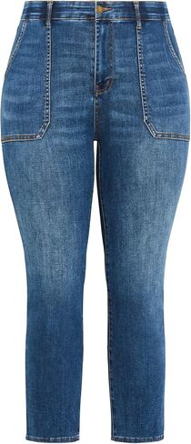 Women's Plus Size Ella Ankle Jean in Kuwait