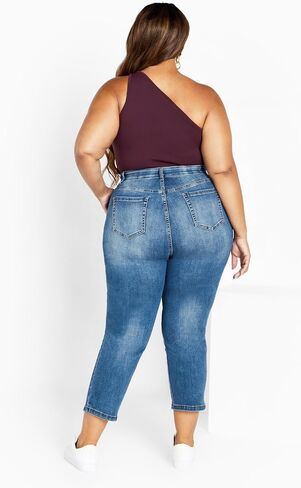 Women's Plus Size Ella Ankle Jean in Kuwait
