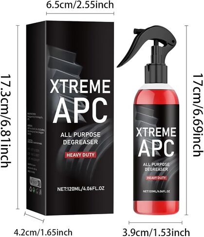 XTREME APC، منظف Extreme Apc، منظف Xtreme Apc شديد التحمل، منظف Xtreme لجميع الأغراض، مزيل الأوساخ والشحوم متعدد الأغراض (3 قطع) in Saudi Arabia