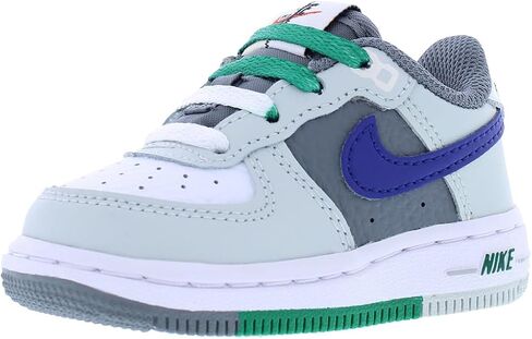 Nike Baby Boy's Force 1 (Infant/Toddler) White/Deep Royal Blue/University Red 9 Toddler M in Saudi Arabia