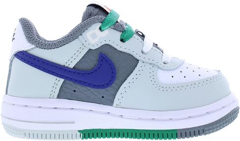 Nike Baby Boy's Force 1 (Infant/Toddler) White/Deep Royal Blue/University Red 9 Toddler M in Saudi Arabia