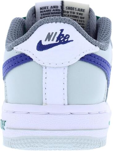 Nike Baby Boy's Force 1 (Infant/Toddler) White/Deep Royal Blue/University Red 9 Toddler M in Saudi Arabia