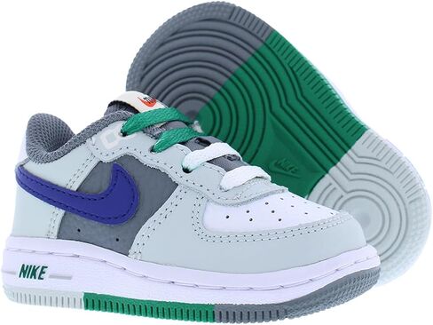 Nike Baby Boy's Force 1 (Infant/Toddler) White/Deep Royal Blue/University Red 9 Toddler M in Saudi Arabia