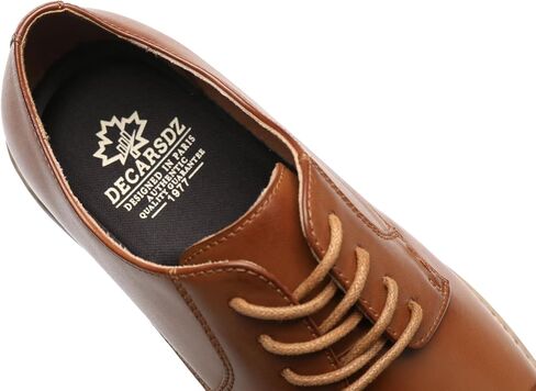 DECARSDZ Mens Classic Oxford Wingtip Modern Formal Lace Up Dress Shoes Wedding Shoe in Kuwait