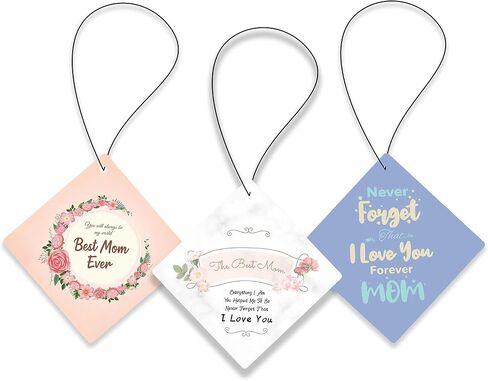 3PCS Mama Air Fresheners Mom Car Fresheners New Car Gift Best Mom Ever Gift for Birthday/Mothers Day/Christmas in Saudi Arabia