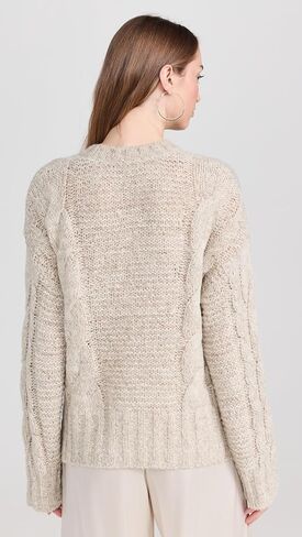Splendid Women's x Cella Jane Cable Knit Sweater in Saudi Arabia