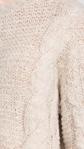 Splendid Women's x Cella Jane Cable Knit Sweater in Saudi Arabia