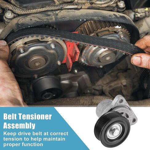 مجموعة بكرة شداد الحزام X AUTOHAUX رقم LFG115980C/LFG115980B لمازدا 3 2010-2013 لمازدا 5 جراند تورينج سبورت تورينج 2.5L L4 - غاز 2012-2015 in Saudi Arabia