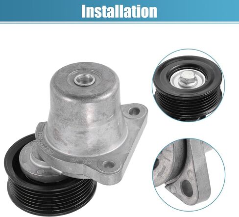 مجموعة بكرة شداد الحزام X AUTOHAUX رقم LFG115980C/LFG115980B لمازدا 3 2010-2013 لمازدا 5 جراند تورينج سبورت تورينج 2.5L L4 - غاز 2012-2015 in Saudi Arabia