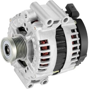 SCITOO Alternator 11301 Fit for BMW 2008-2013 3.0L For BMW 323i 2007-2009 2.5L For BMW X3 2007-2009 3.0L 180AMP 12V ABO0391 12-31-7-550-968