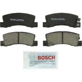 BOSCH BC325 QuietCast Premium Ceramic Disc Brake Pad Set - Compatible with Select Lexus ES250, ES300, RX300; Toyota Camry, Celica, Solara; REAR