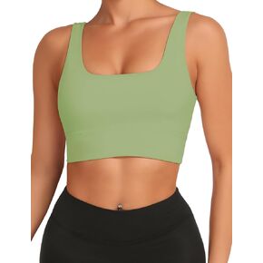 Sports Bras for Women, High Support Push Up Sport Bra Workout Built in Bra Scoop Neck U Back Yoga Sports Bra in Saudi Arabia