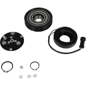 ECCPP A/C Compressor Clutch 2002-2005 Fit for Jeep Liberty 3.7L AC Compressor Clutch Assembly Kit Pulley Coil Set