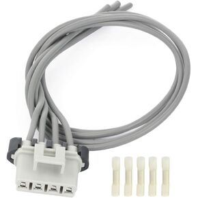 SCITOO Heater HVAC Blower Motor Resistor Fit 2005-2018 Toyota Tacoma Resistor Air Conditioning Control Module Regulator Resistor Kit with Wire Harness 973-582, 87138-04052, 8713804052, RU746, RU1435