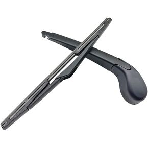Rear Wiper Arm Blade Set Replacement for Ford Focus 2012-2018 Hatchback SE ST RS, Rear Windshield Wiper Arm Blade Set for Back Windshield Window, OE:CV6Z-17526-C