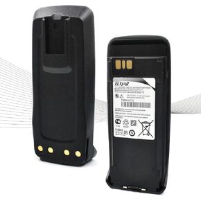 (2-Pack) 7.4V 2600mAh Li-ion Replacement Battery for Motorola PMNN4077C, Compatible with XPR6100 XPR6300 XPR6350 PR6380 XPR6500 XPR6550 XPR6580 DP3400 DP3601 DGP4150 DGP6150 XIRP6500, PMNN4066A