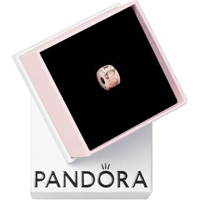 PANDORA Row of Hearts Charm Bracelet Charm Moments Bracelets - Stunning Women's Jewelry - Gift for Women in Your Life - Made Rose, With Gift Box
