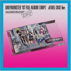 BABYMONSTER DRIP 1st FULL Album (Photobook - ZIP LOCK Ver.)
