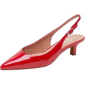 Linea Paolo - CECIL - Womens Low Kitten Heel Slingback Pumps