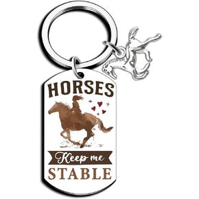 Horse Gifts for Women Horse Keychain Horse Stuff Adult Stocking Stuffers Gifts for Horse Lovers Horse Gifts for Girls Christmas Stuff Funny Birthday Gifts for Horse Lovers