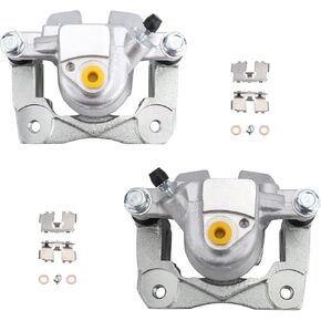 MAYASAF 19B3131+19B3130 Rear Disc Brake Caliper Set 2008-2011 for Toyota Avalon, 2007-2011 for Toyota Camry, 2007-2012 for Lexus ES350