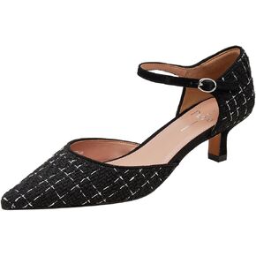Linea Paolo - Carey - Womens Two-Piece Low Kitten Heel Pumps