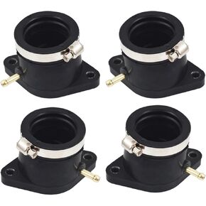 Carburetor Intake Boot Joint Carb Replacement for Yamaha XJ750 XJ650 Set of 4