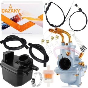Carburetor Throttle Cable Choke Cable Filter Compatible with Yamaha Y-Zinger PW 50 Peewee PW50 Gtmotor G50T Loncin PY50 LX50PY Jianshe PY50 Yzinger