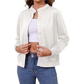 Women's Cardigan Sweaters 2024 Long Sleeve Knit Lightweight Cardigan Fall Oufits Clothes Fashion Trendy