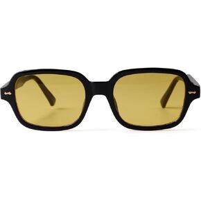 ADE WU Retro Square Sunglasses for Women Y2k Vintage Trendy Cute Square Frame Tinted Sun Glasses