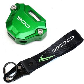CNC Motorcycle Key Cover Case Shell Key Chain Keyring Fit For Kawasaki Z900 Z 900 Z900SE Z900RS 2017-2022 2023 2024